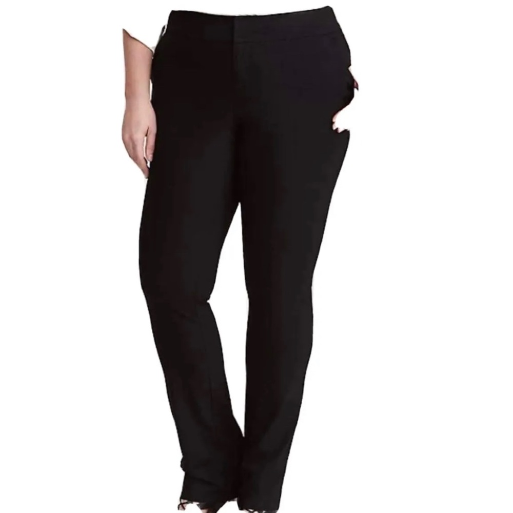 Torrid Black Jetsetter Slimbt High- Rise Dress Pants Womens 16 Regular